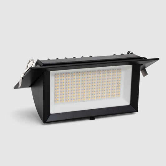 Lumexa LED Downlight Richtbaar 38W Rechthoekig Zwart