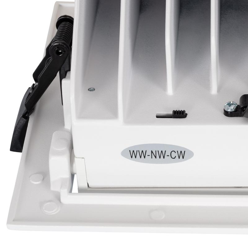 Lumexa LED Downlight Adjustable 38 W Rectangular Osram Warm-Neutral-Cool
