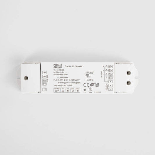 Striparo DALI DT6/DT8 4-kanaals LED-strip dimmer