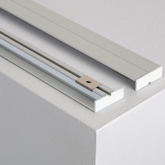 Lumexa Dubbel Aluminium Opbouw Profiel 1m voor LED-strip