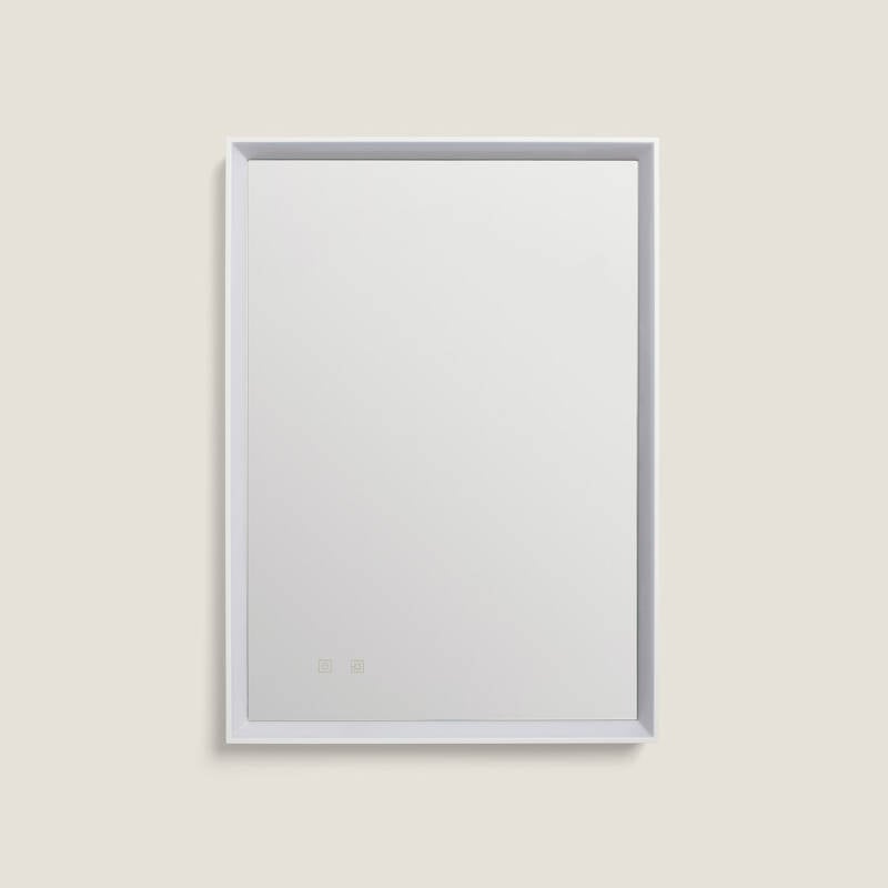 Maiaro LED badkamerspiegel rechthoekig