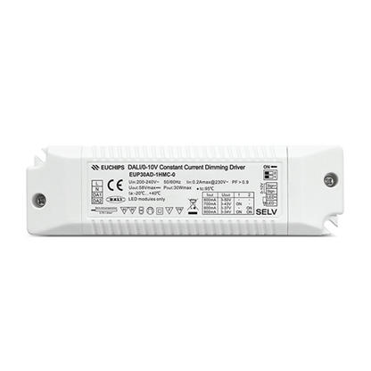 1-10V & DALI Constant Current Dimbaar Driver 30W