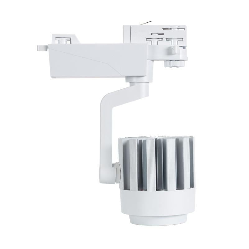 Doravo LED 3-fase railspot wit zijaanzicht