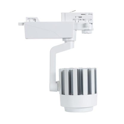 Doravo LED 3-fase railspot wit zijaanzicht