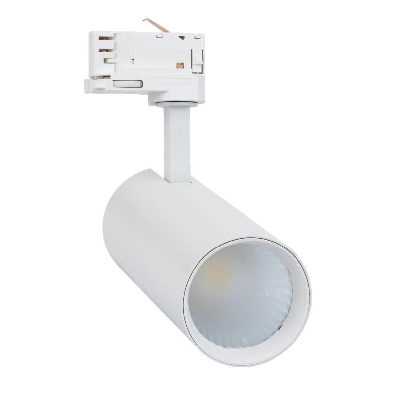 Berthano LED 3-fase railspot wit zijaanzicht
