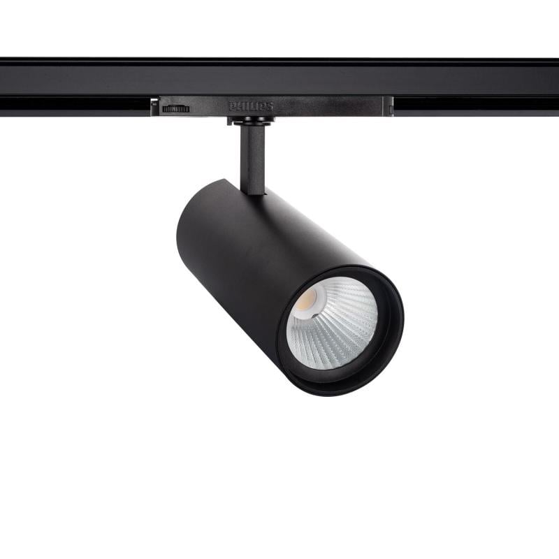 Angelaro LED 3-fase railspot zwart CRI90 packshot