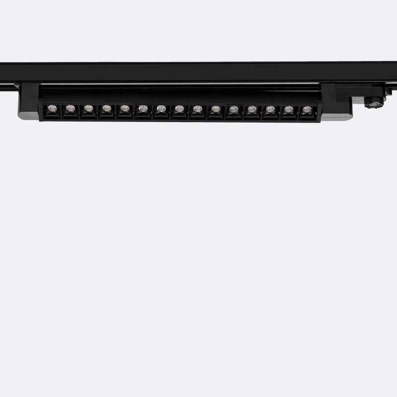 Linearo lineaire LED railspot zwart detail