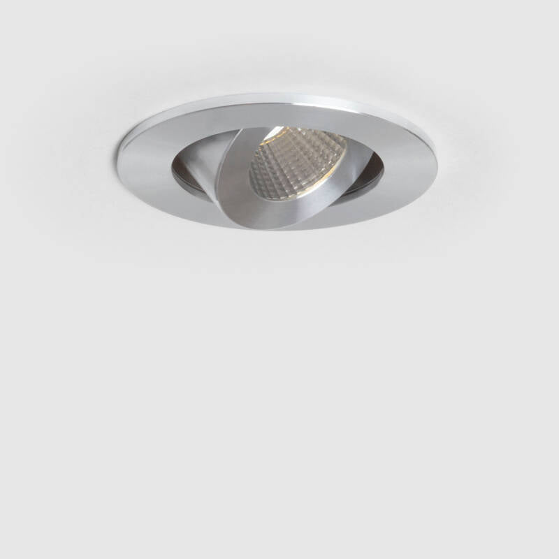 Lumexa Minivo LED Downlight COB Richtbaar Zilver Zaagmaat Ø45 mm