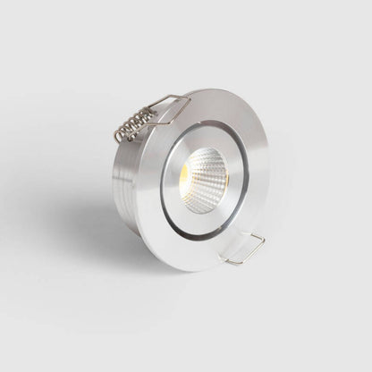 Lumexa Minivo LED Downlight COB Richtbaar Zilver Zaagmaat Ø45 mm