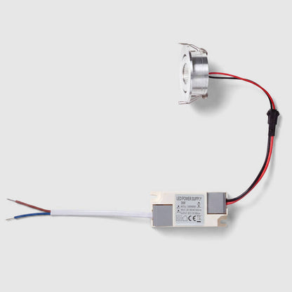 Lumexa Minivo LED Downlight COB Richtbaar Zilver Zaagmaat Ø45 mm