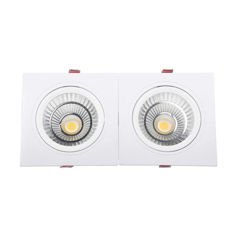 Duoparo LED inbouw downlight dubbel detail