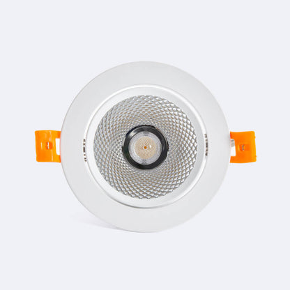 Lumexa Downlight COB Rond Richtbaar LED 9W Wit Zaagmaat Ø90 mm No Flicker