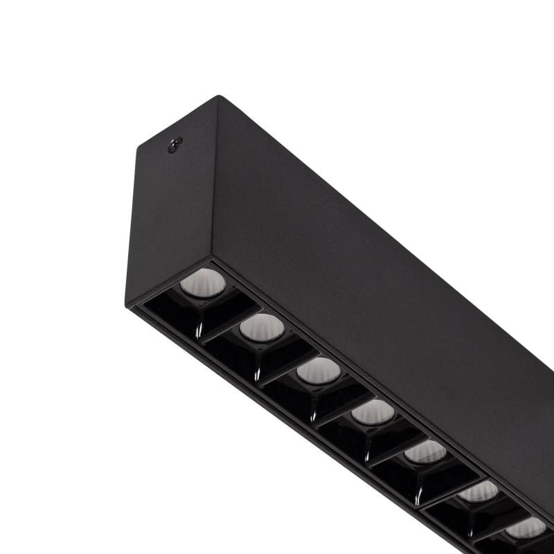 Optivaro lineaire LED opbouwspot zwart 40cm UGR16 packshot