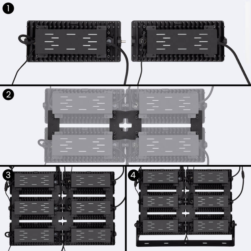 Lumexa Stadivo LED Stadion Schijnwerper 1200W 0-10V Horizontaal