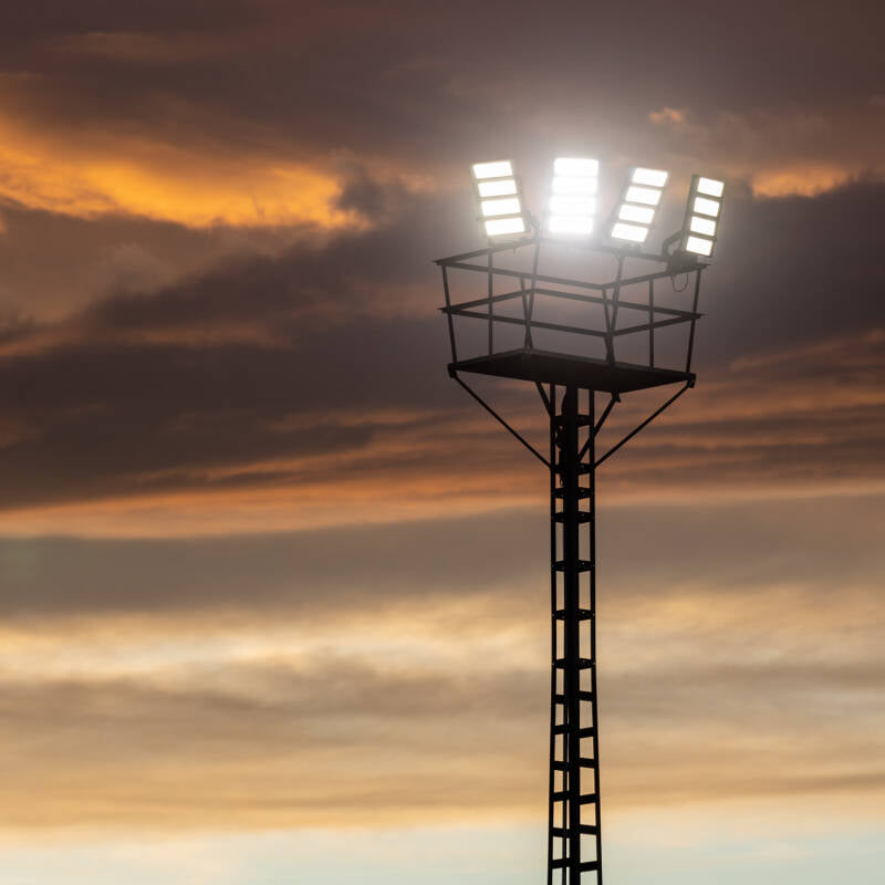 Lumexa Stadiaro LED Stadion Schijnwerper 1200W Grijs