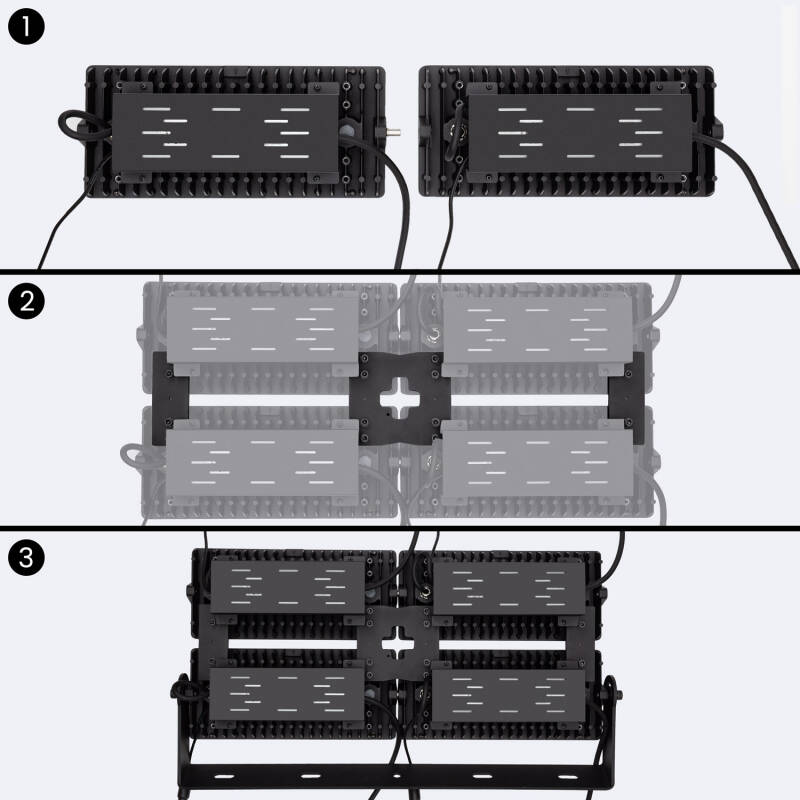 Lumexa Stadivo LED Stadion Schijnwerper 800W 0-10V Horizontaal