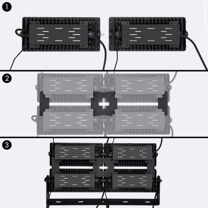 Lumexa Stadivo LED Stadion Schijnwerper 800W 0-10V Horizontaal