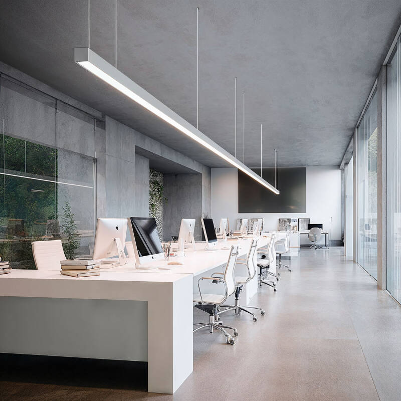 Aluminium profiel hangend groot | voor LED-strip tot 45mm