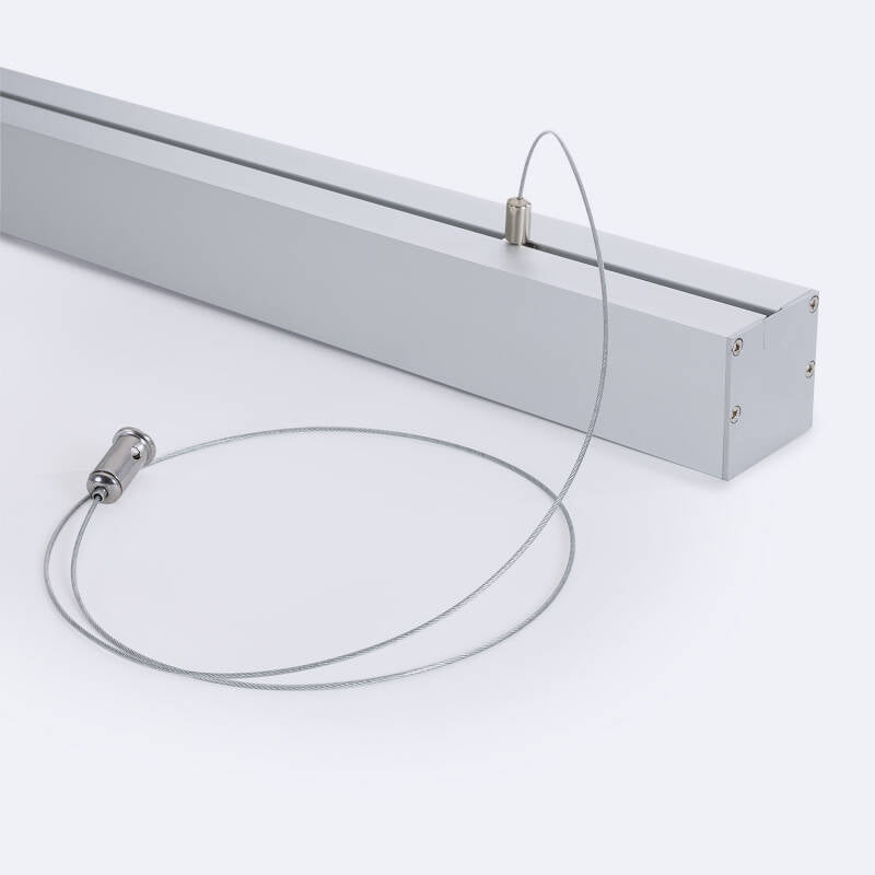 Aluminium profiel hangend groot | voor LED-strip tot 45mm