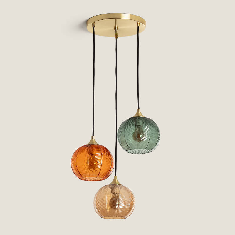 Lumexa Klimtivo Hanglamp Glas 3-lichts