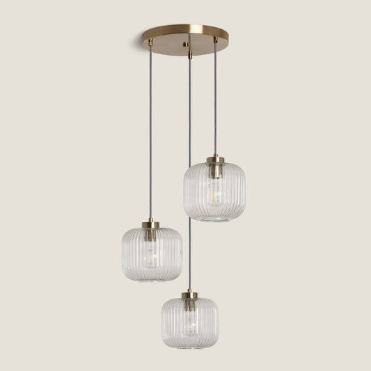 Lumexa Wildavo Hanglamp Glas 3-lichts