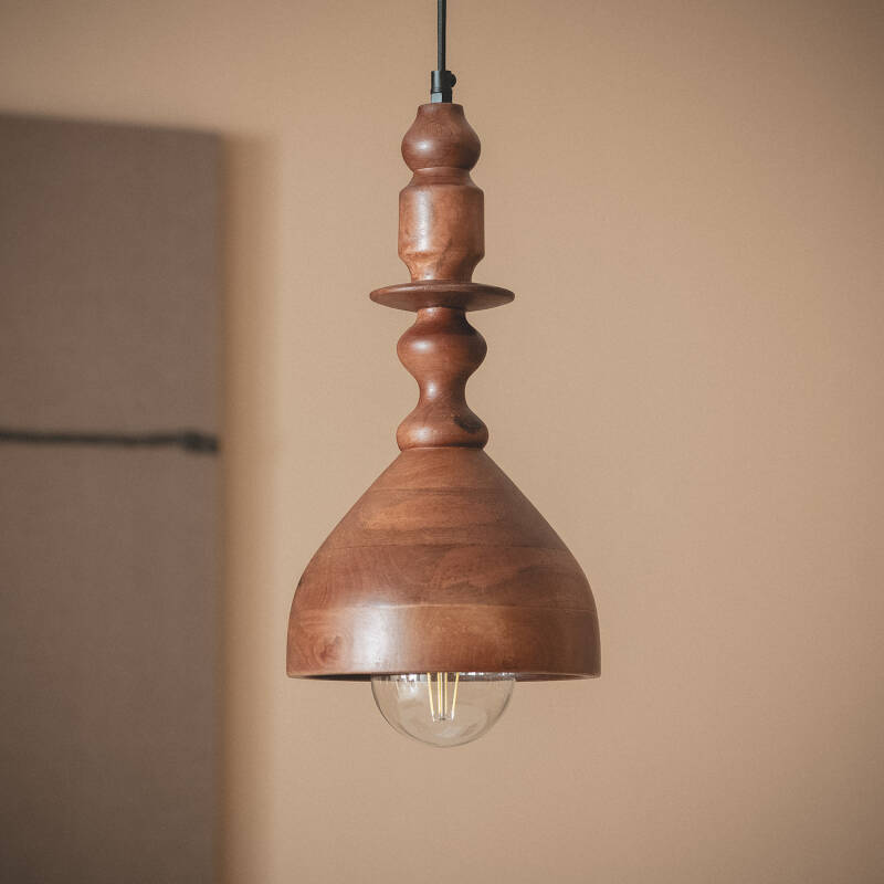 Lumexa Eravuro Hanglamp Hout Donkerbruin
