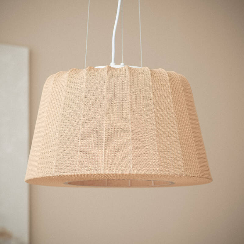 Patokaro LED Hanglamp 12W Katoen Natuurlijk