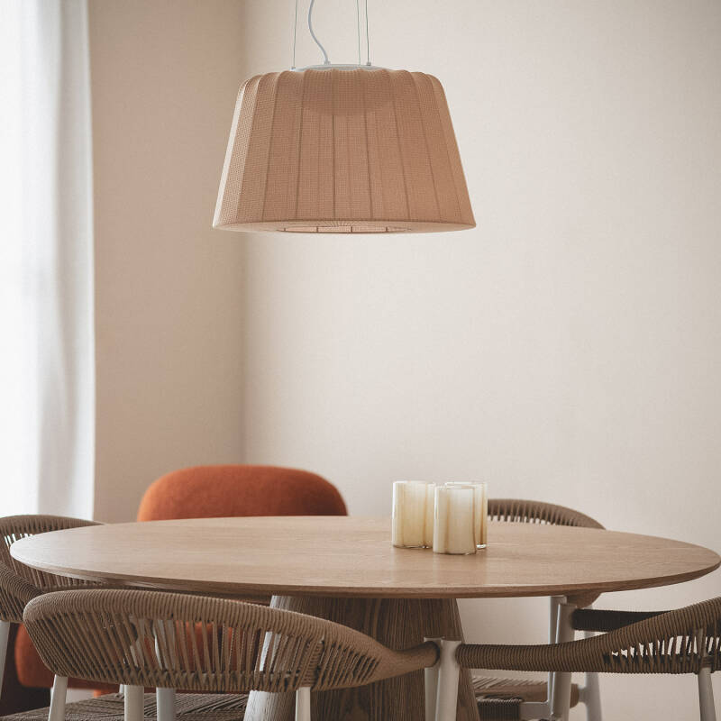 Patokaro LED Hanglamp 12W Katoen Natuurlijk