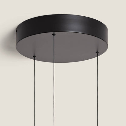 Shirako LED Hanglamp 24W Metaal CCT 3 Spots Zwart