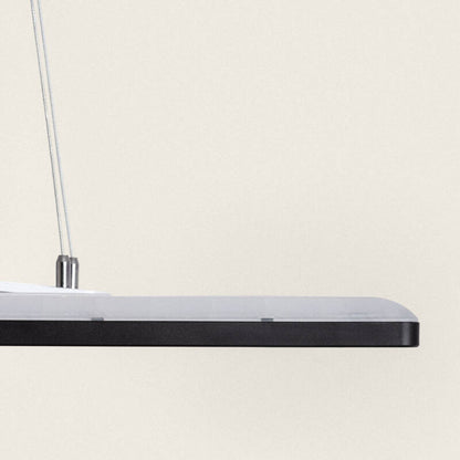 Lumexa LED Hanglamp 24W Rechthoekig Dubbelzijdig CCT 580x200mm Zwart