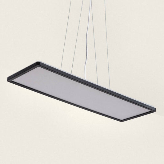 Lumexa LED Hanglamp 24W Rechthoekig Dubbelzijdig CCT 580x200mm Zwart