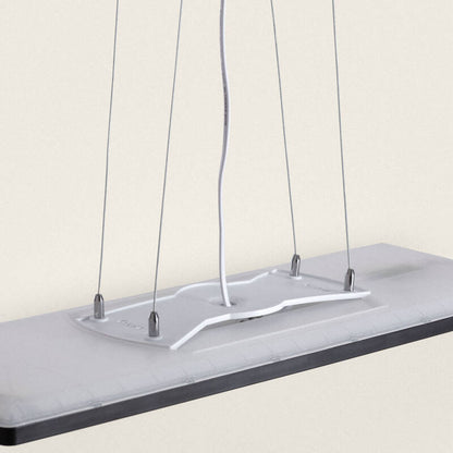 Lumexa LED Hanglamp 24W Rechthoekig Dubbelzijdig CCT 580x200mm Zwart