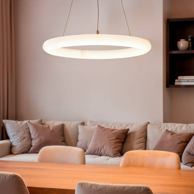 Irlavaro LED Hanglamp 48W Metaal 500mm Wit