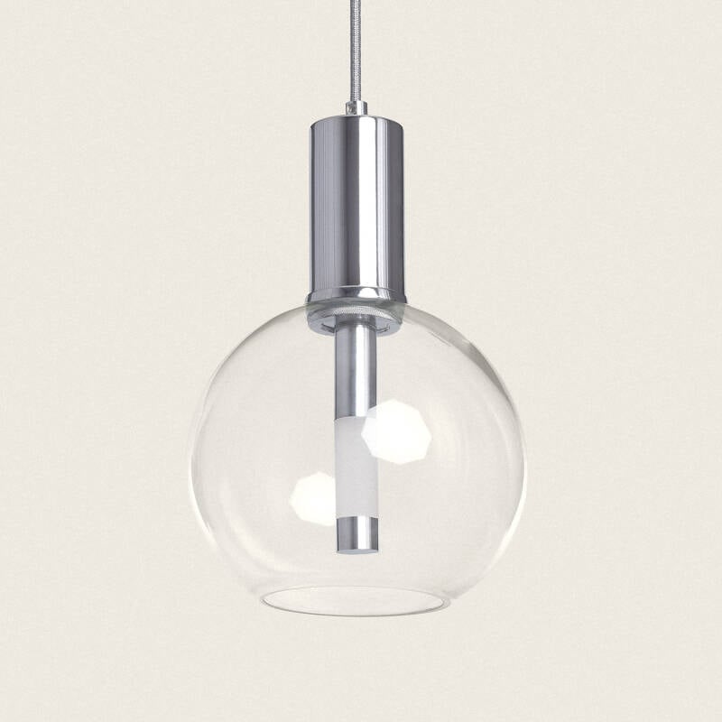 Ludvikaro LED Hanglamp 5W Metaal en Glas