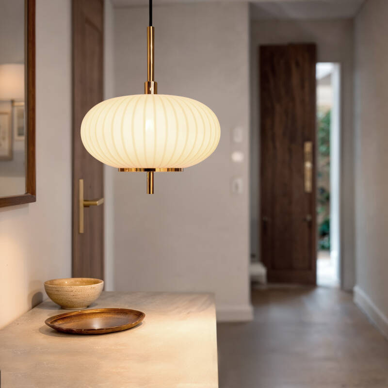 Lumexa Becivo Hanglamp Metaal en Glas Oblade