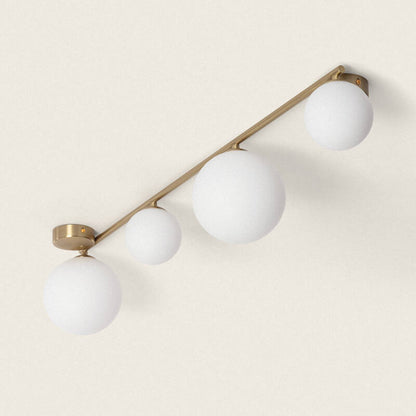 Lumexa Moonivo Hanglamp Metaal en Glas 4x G9