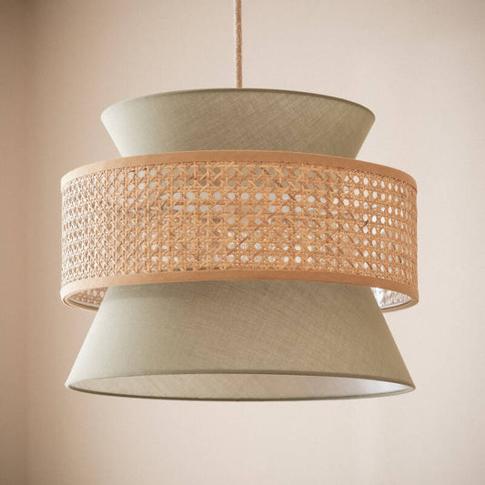 Lumexa Chularo Hanglamp Rotan en Stof