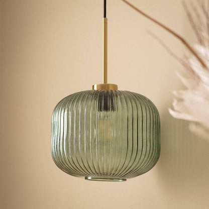 Lumexa Edwinaro Hanglamp Glas Groen