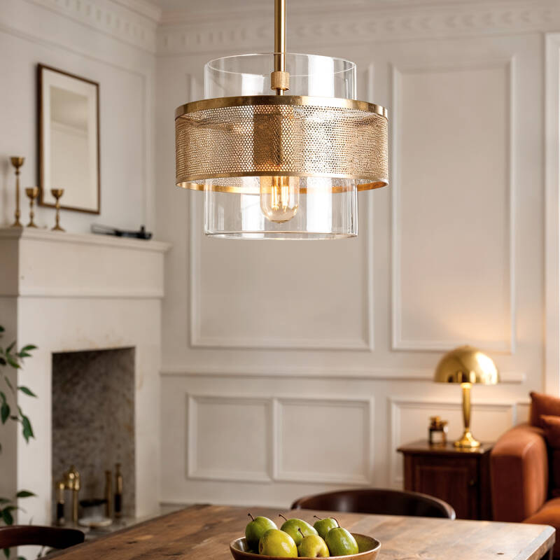 Lumexa Jaelaro Hanglamp Metaal en Glas Goud