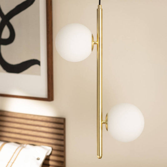 Moonlighto | Hanglamp | Goud | 2x E14 | 20W