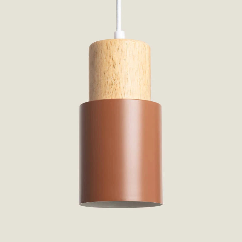 Lumexa Kidonaro Hanglamp Aluminium en Hout E27