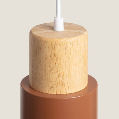 Lumexa Kidonaro Hanglamp Aluminium en Hout E27