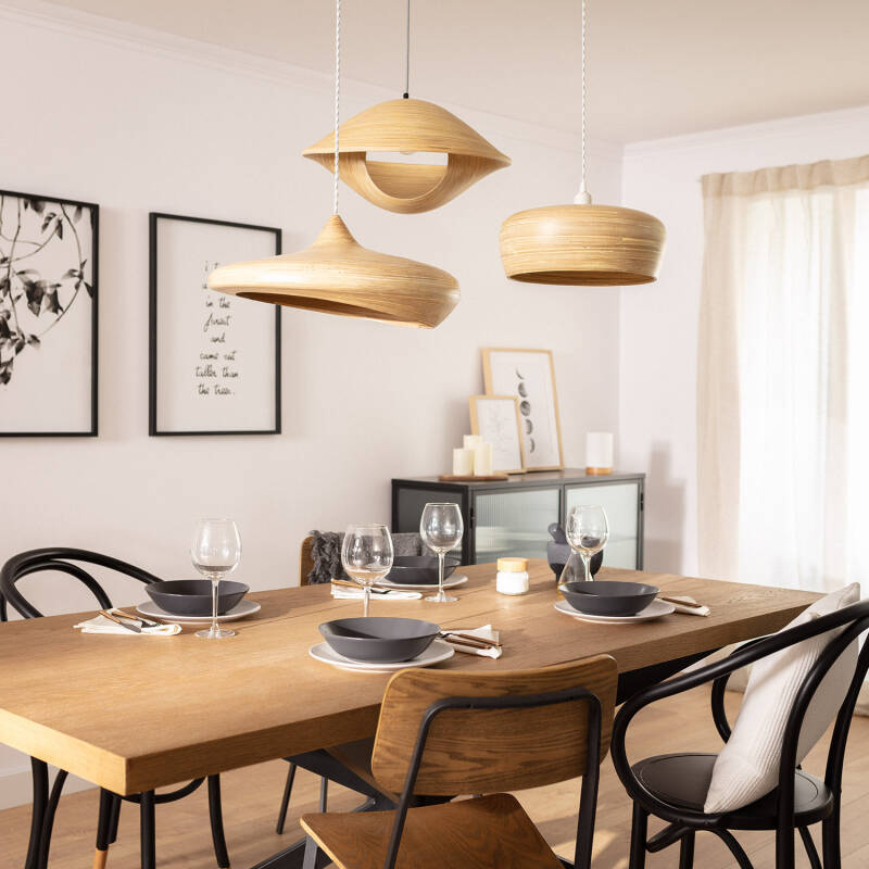 Lumexa Shukaro Hanglamp Bamboe