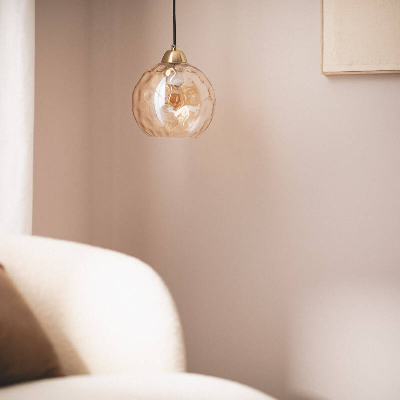 Lumexa Cornelaro Hanglamp Glas Amber