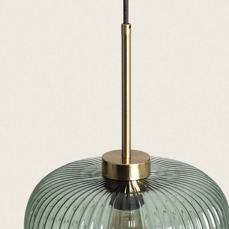 Lumexa Edwinaro Hanglamp Glas Groen