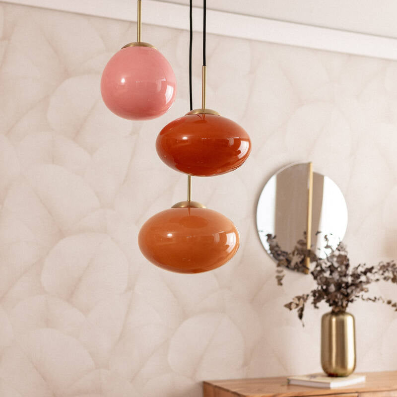 Lumexa Kurtaro Hanglamp Glas 3x E14