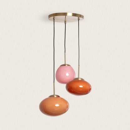 Lumexa Kurtaro Hanglamp Glas 3x E14