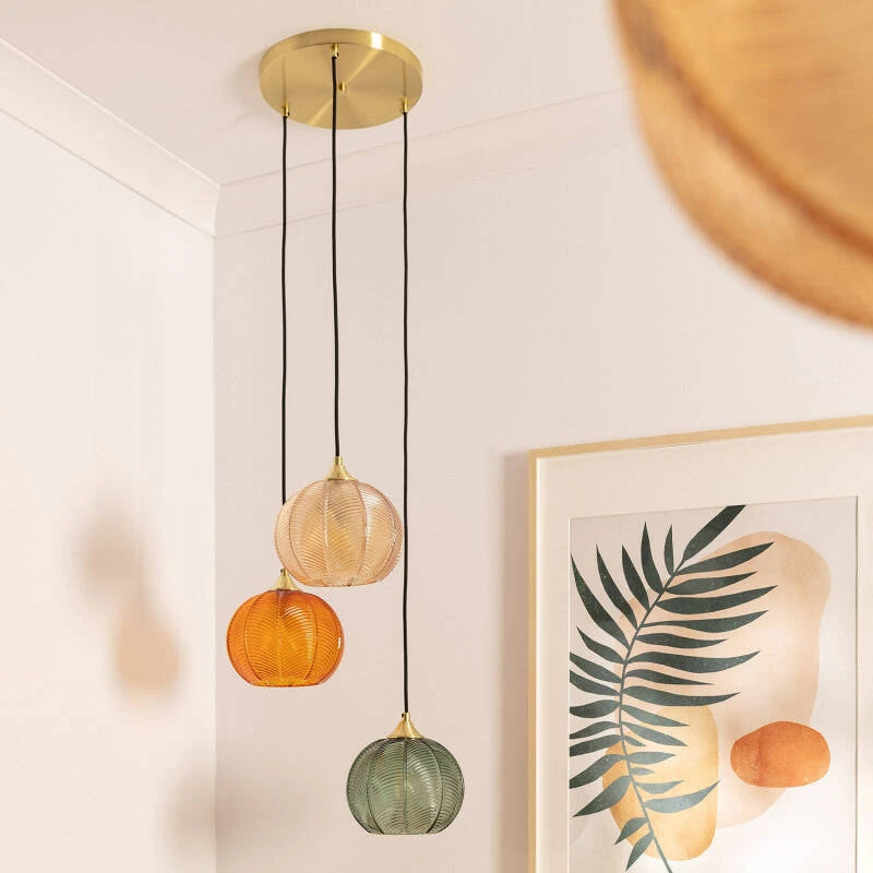 Lumexa Klimtivo Hanglamp Glas 3-lichts