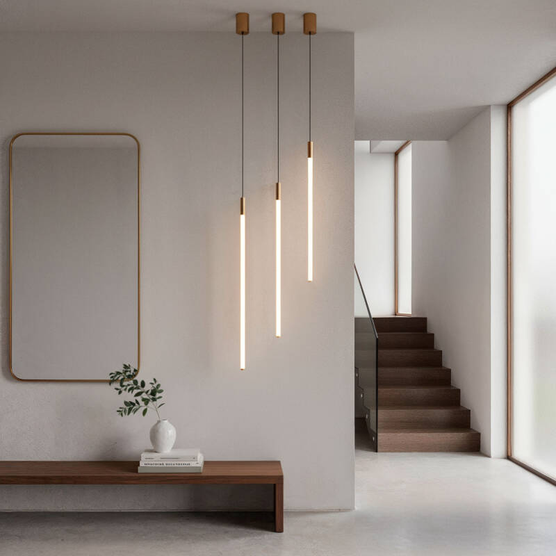 Lumexa Adayaro Lineaire LED Hanglamp 9W Goud