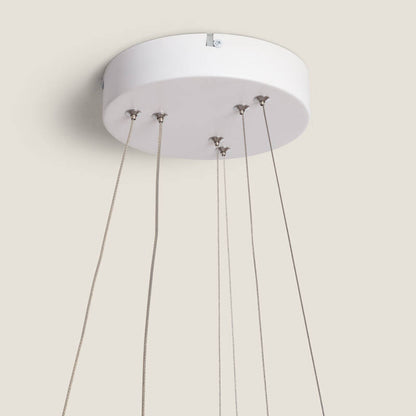 Kataro Duo LED Hanglamp 72W Metaal 550mm Wit